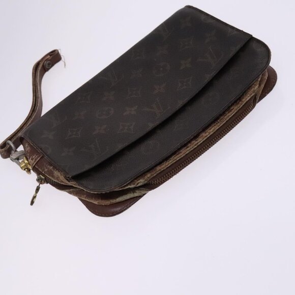 LOUIS VUITTON Monogram Clutch Bag 2Set LV Auth EC228 - Picture 5 of 16